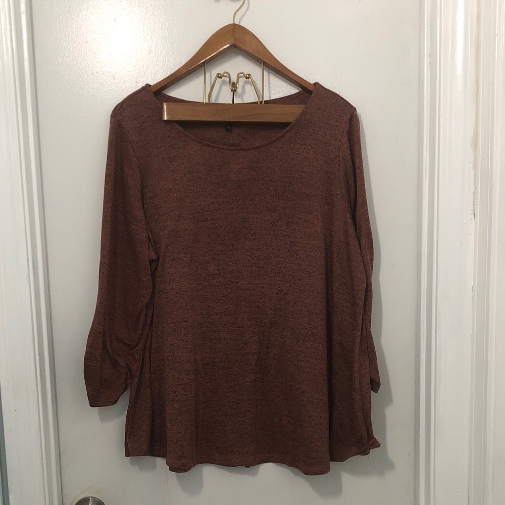 New Directions Brick Long Sleeve Tee